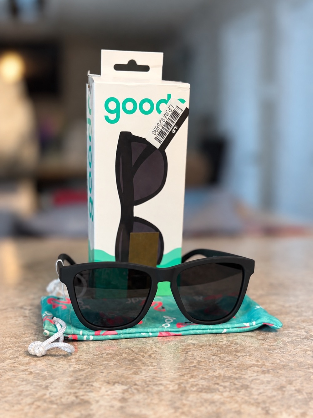 New w/Tags Goodr “A Unicorn’s Calamity” Black Sunglasses - Unisex